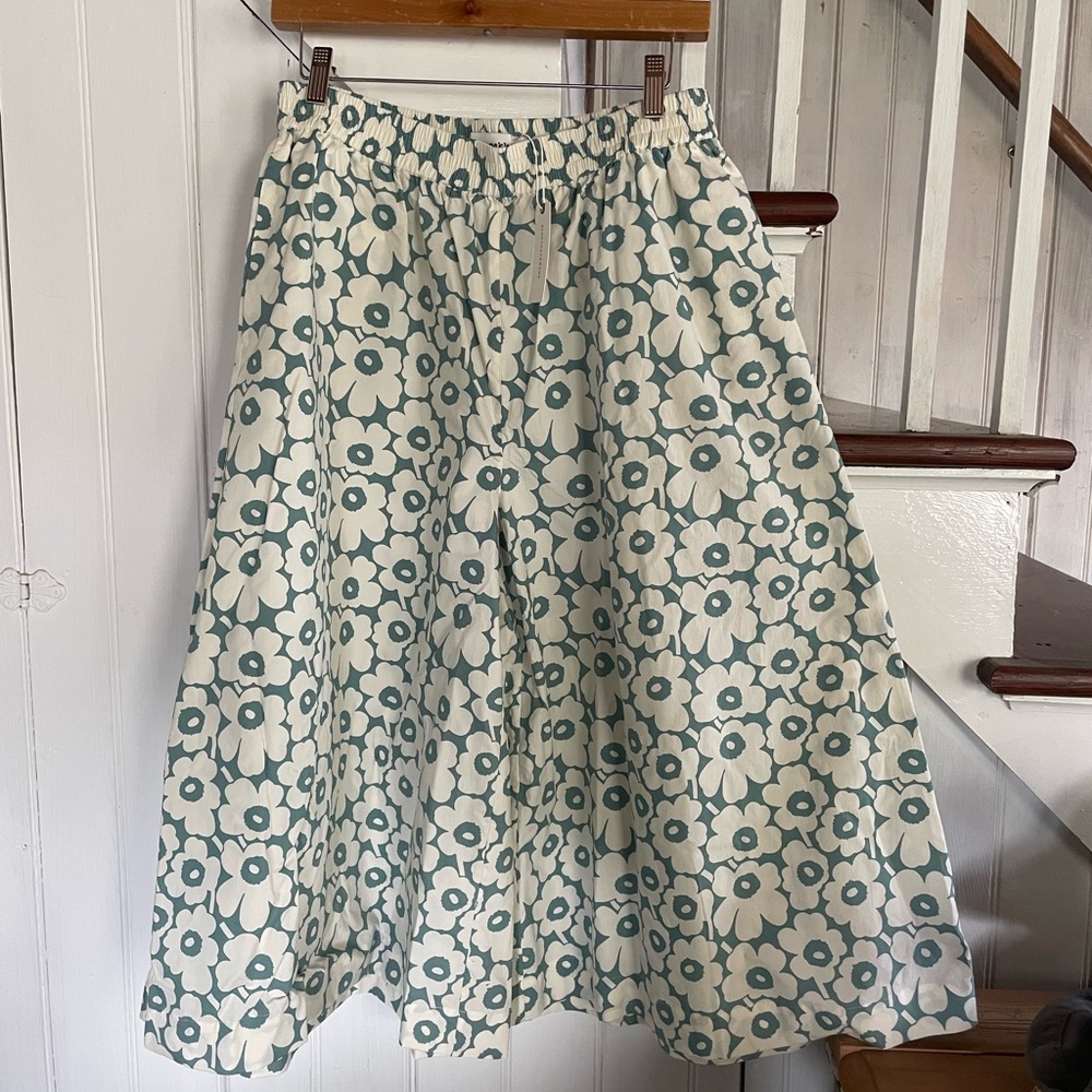 Marimekko Floral Print Women's culotte pants